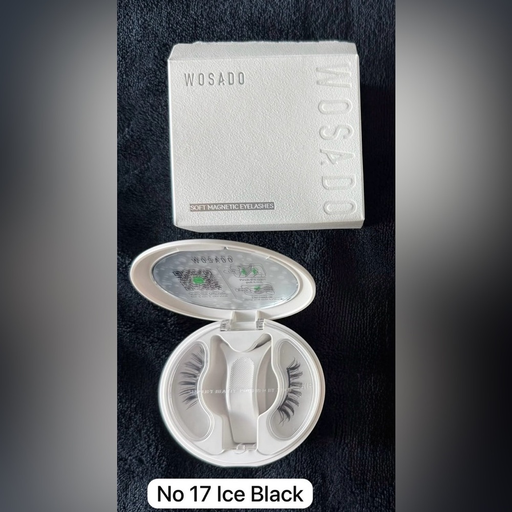 Wosado Magnetic Lashes (Style No. 17 Ice Black)
